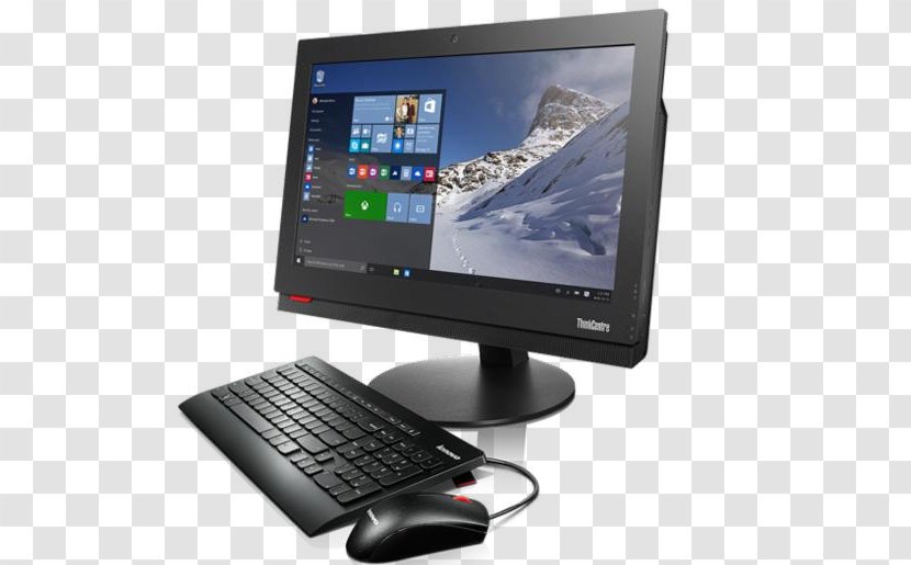 Laptop All-in-one Lenovo Desktop Computers ThinkCentre - Personal Computer Hardware - Driving Learning Center Transparent PNG