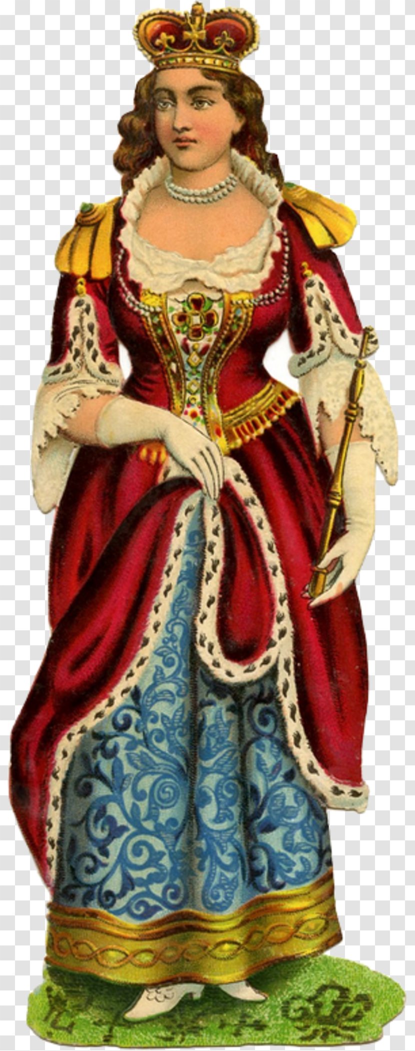 Clip Art Vector Graphics Image Illustration - Drawing - Medieval Woman Transparent PNG