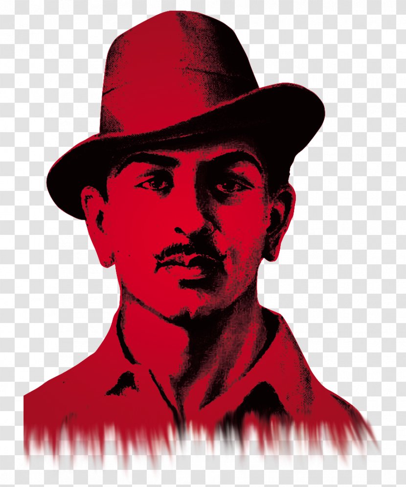 Bhagat Singh India T-shirt Fedora Clothing Accessories - Indian Independence Day Transparent PNG