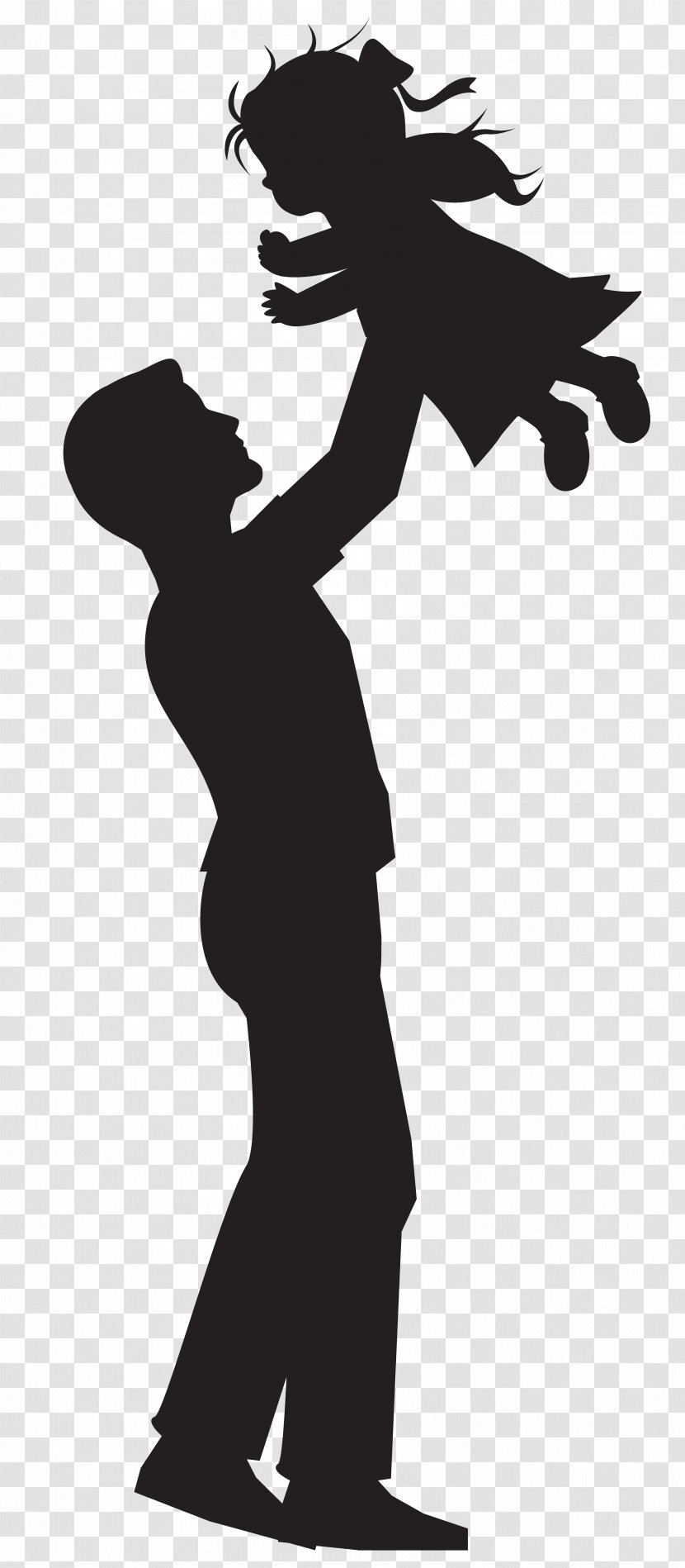 Father-daughter Dance Silhouette Clip Art - Male - Father Transparent PNG