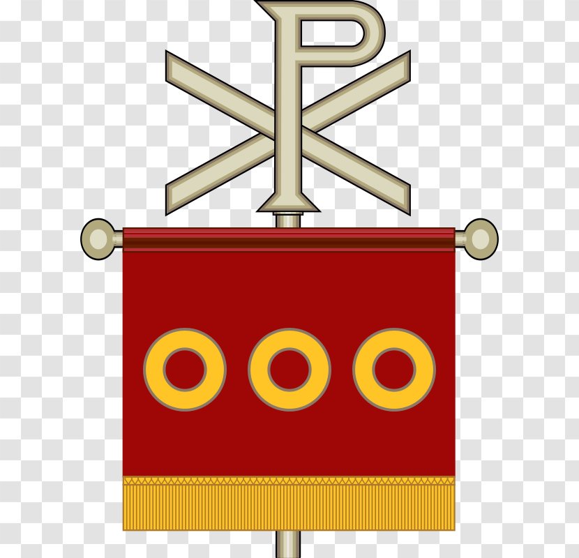 Cantabrian Labarum Chi Rho Ancient Rome Cross - Roman Emperor - Symbol Transparent PNG