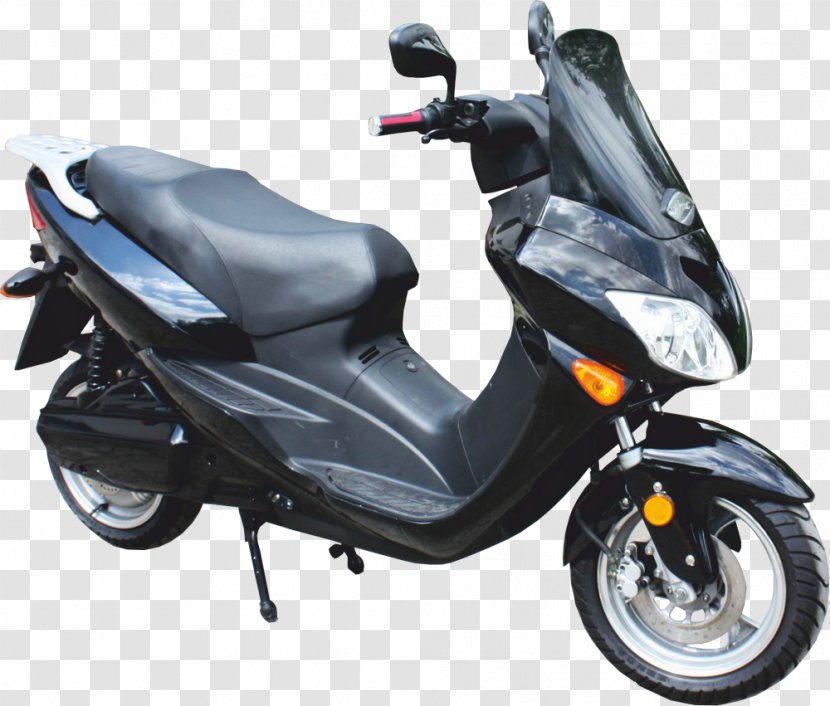 Scooter Wheel Motorcycle Moped - Vehicle - Image Transparent PNG