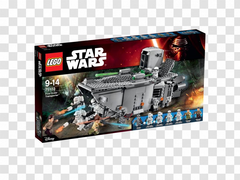 Amazon.com Lego Star Wars: The Force Awakens First Order - Toy - Wars Transparent PNG