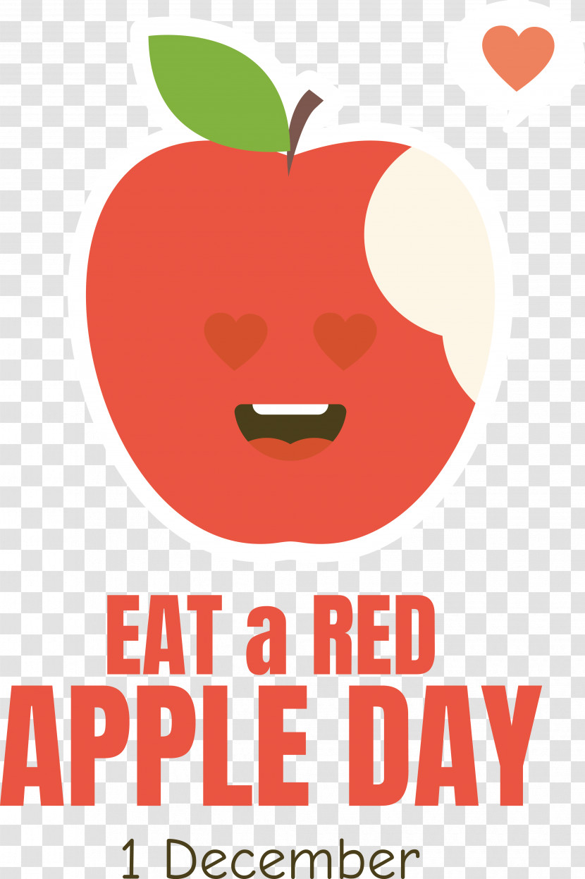 Red Apple Eat A Red Apple Day Transparent PNG