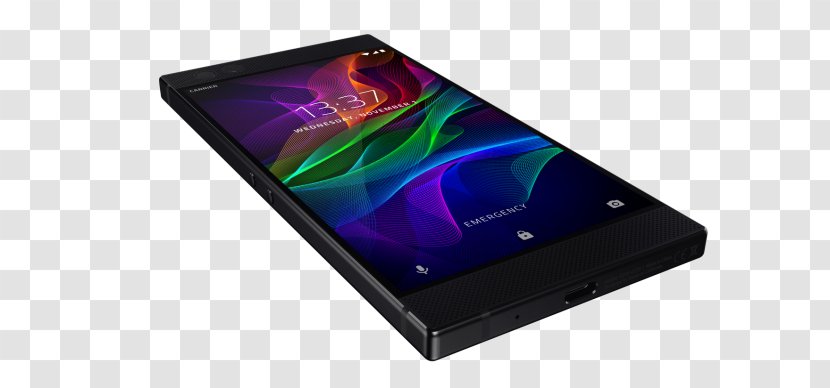 Razer Phone Gaming Smartphone With 120 Hz Ultra Motion Display (64 ... 64GB - Feature - Black Xiaomi Shark Inc.Gaming Phones Transparent PNG
