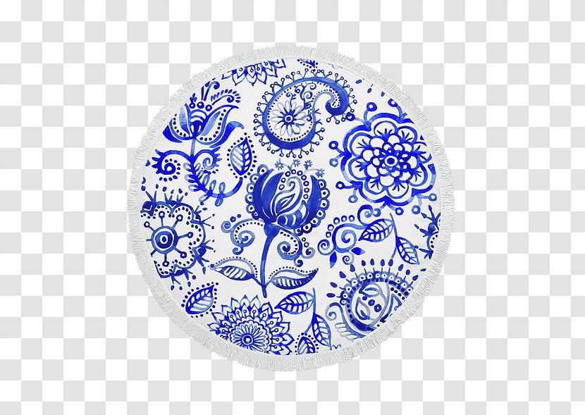 Floral Ornament - Paisley - Serveware Motif Transparent PNG