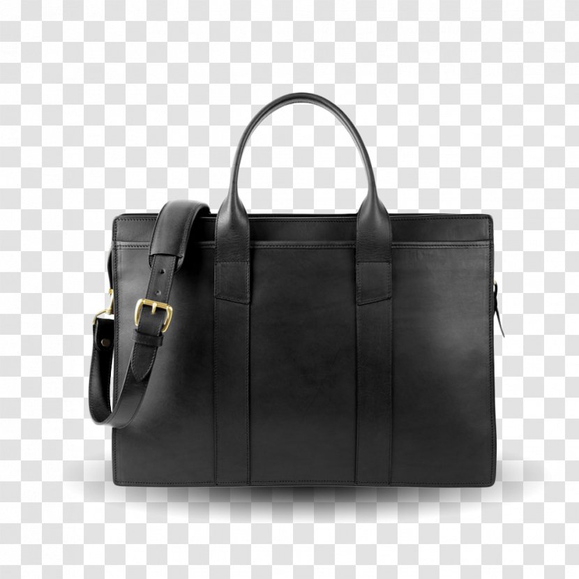 Tote Bag Leather Briefcase Zipper - Shoulder Transparent PNG