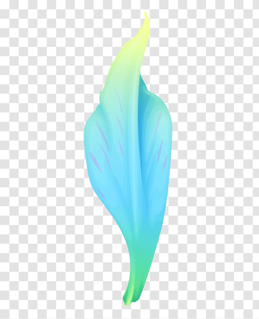 Green - Petal - A Flower Transparent PNG