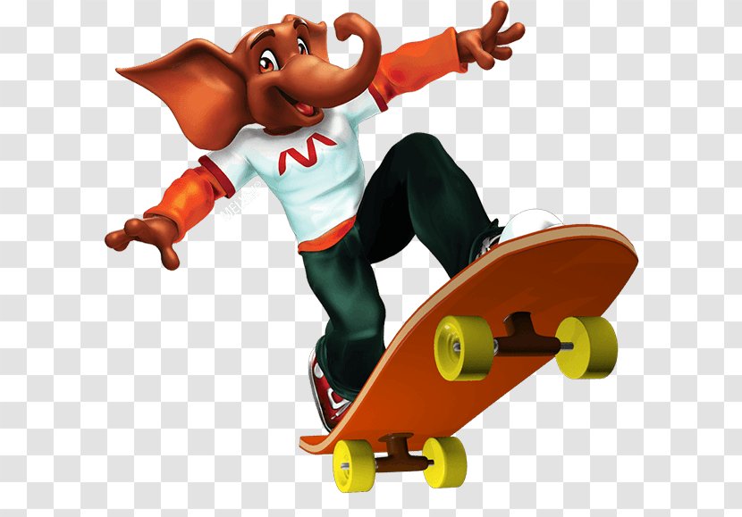 Character Vehicle Fiction Figurine Skateboarding - Play - Google Transparent PNG