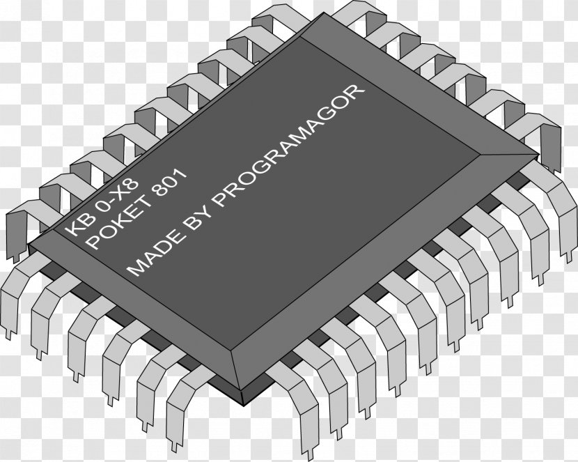 Integrated Circuit Clip Art - Technology - Vector Chip Transparent PNG