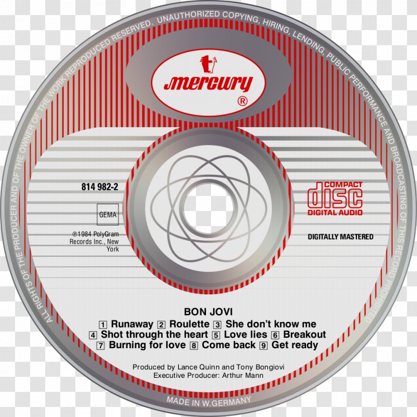 Compact Disc Bon Jovi HD DVD Blu-ray Disk Image - Flower - Dvd Transparent PNG