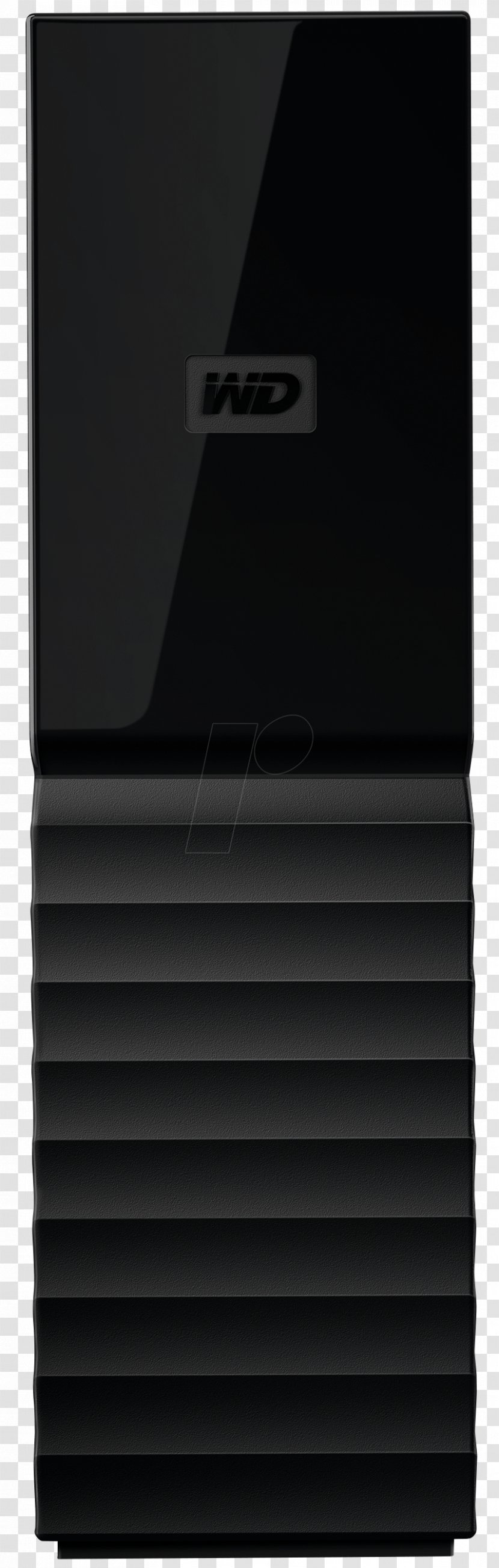 Technology Rectangle - Black - Hard Disk Transparent PNG