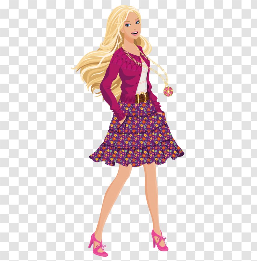 Clip Art Barbie: Princess Charm School Openclipart Free Content - Barbie - Doll Toy Transparent PNG