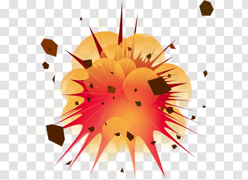 Explosion Bomb Clip Art - Petal - Explode Cliparts Transparent PNG