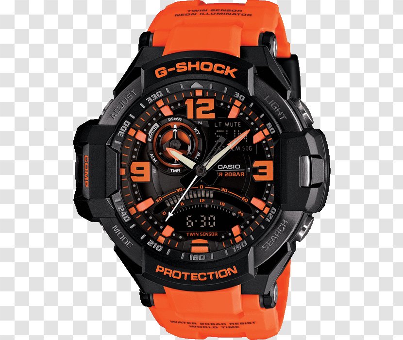 G-Shock Master Of G GA1000 Shock-resistant Watch Casio - Hardware Transparent PNG