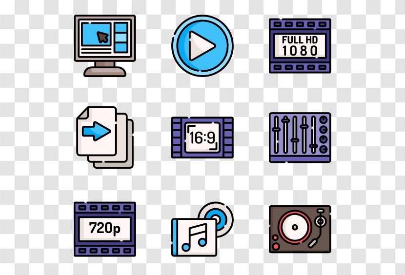 Computer File - Information - Audiovisual Badge Transparent PNG