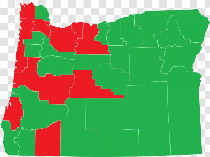 United States Senate Election In Oregon, 2002 Initiatives And Referendums The - Ballot Measure - Map Transparent PNG