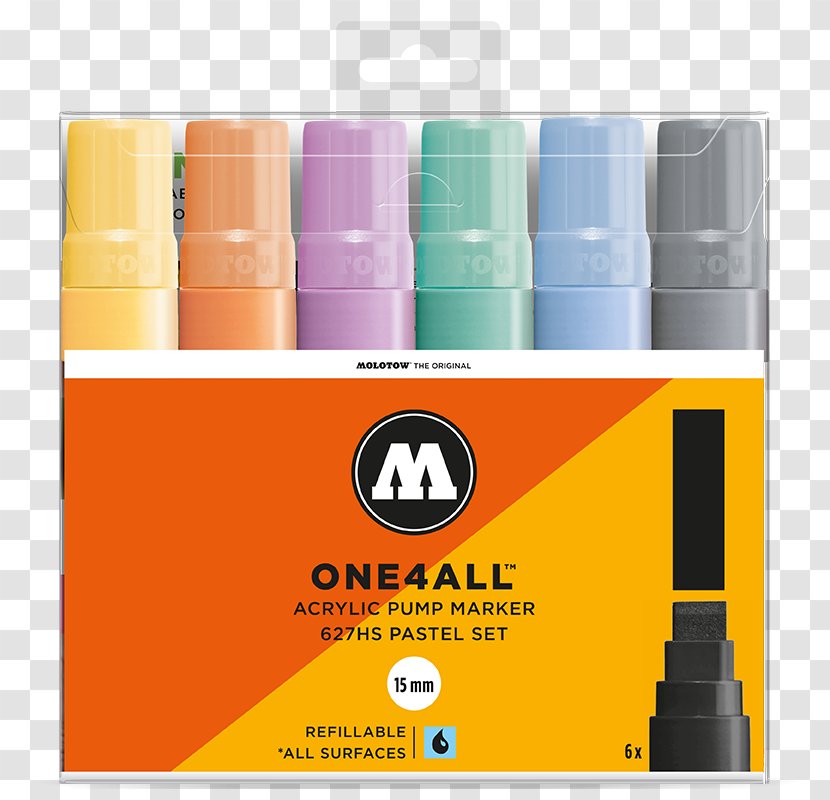 Acrylic Paint Aerosol Marker Pen - Spray - Typical Transparent PNG