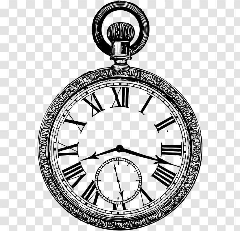 Pocket Watch White Rabbit - Clock Transparent PNG