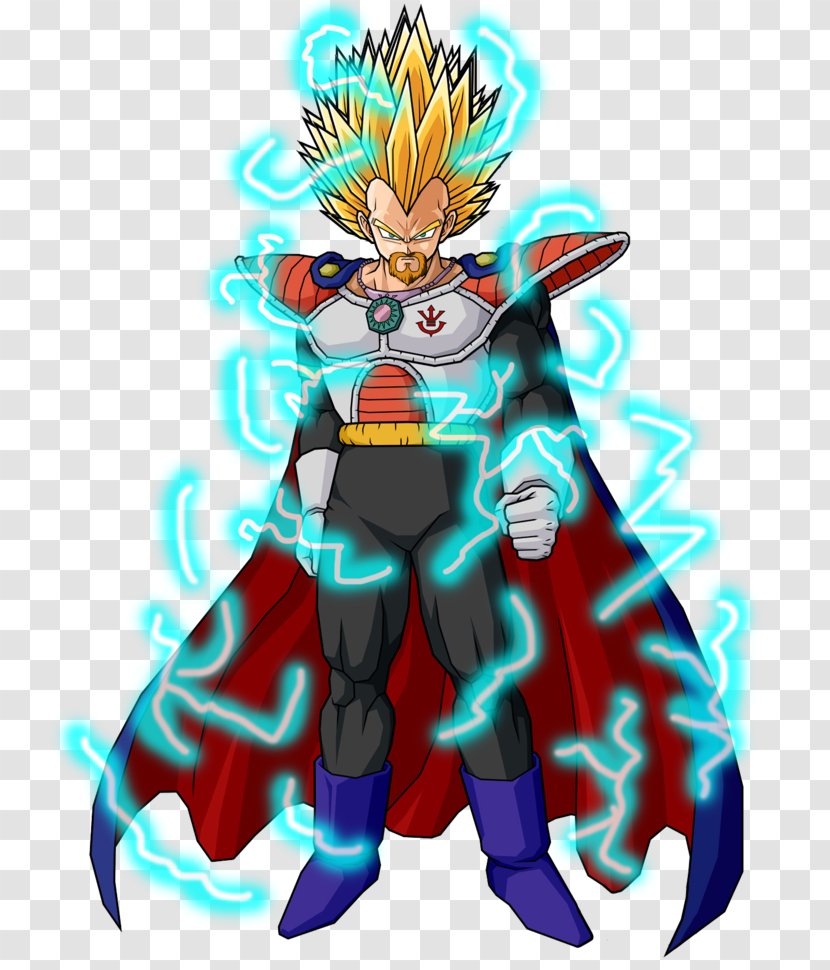 King Vegeta Trunks Super Saiyan - Frame - Goku Transparent PNG