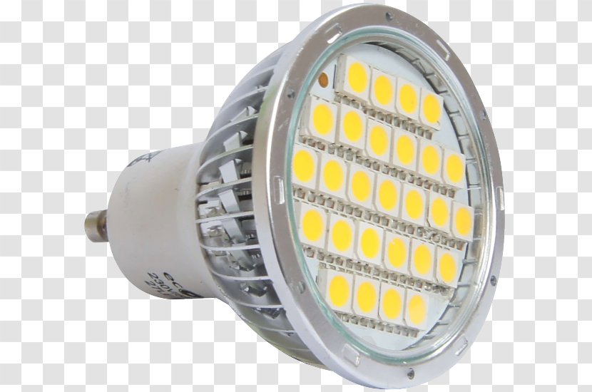Incandescent Light Bulb LED Lamp Bi-pin Base - Yellow Transparent PNG