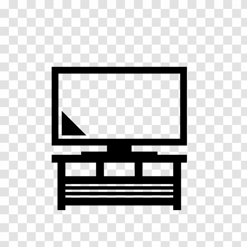 Television Set Silhouette - Furniture - Table Transparent PNG