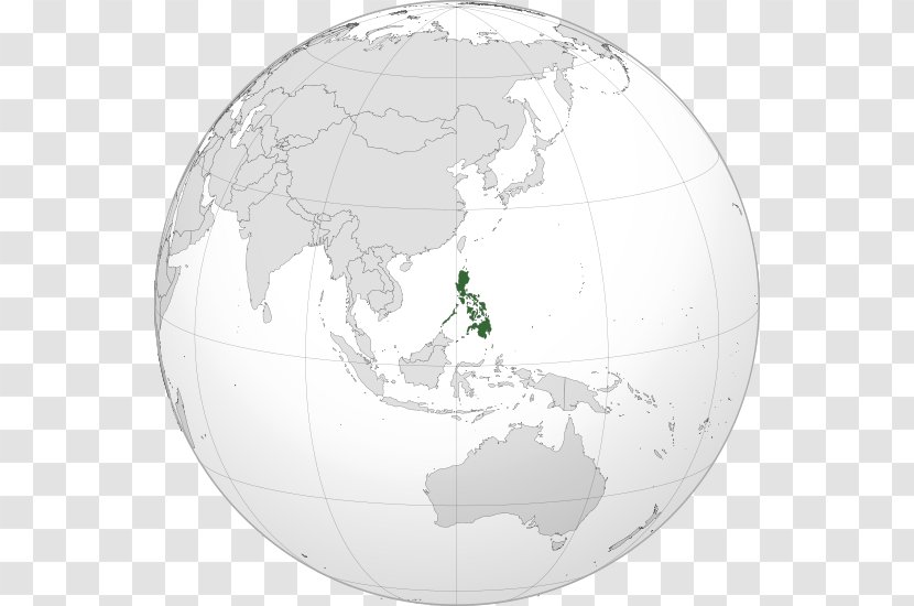 Philippines United States Pacific Ocean World Globe - Economy Transparent PNG