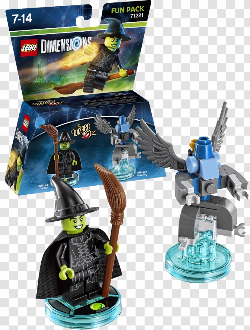 Lego Dimensions Wicked Witch Of The West Wonderful Wizard Oz LEGO 71221 Fun Pack - Wizarding World Harry Potter Transparent PNG