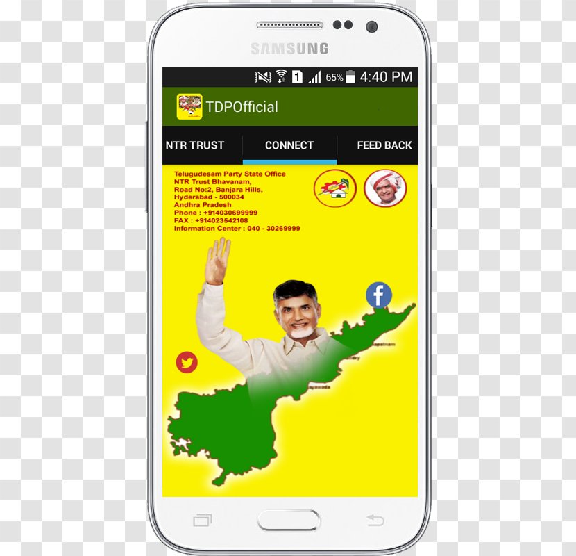 Mobile Phones Telugu Desam Party Social App Android Transparent PNG