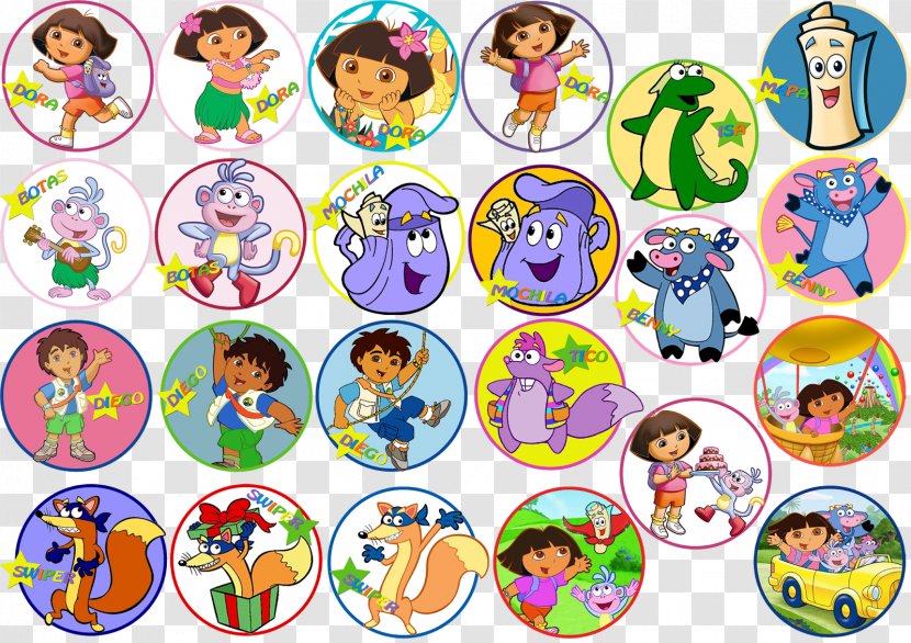 Birthday Party Bottle Cap Sheet Metal - Drawing - Dora Transparent PNG