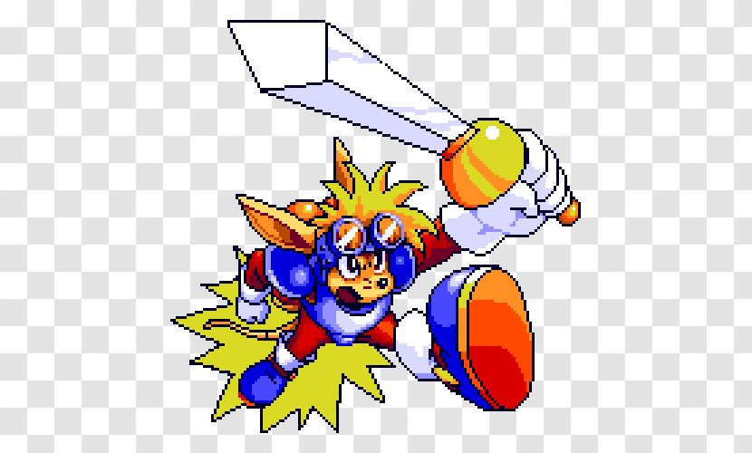 Sparkster: Rocket Knight Adventures 2 Video Games - Game - Dynamite Headdy Transparent PNG