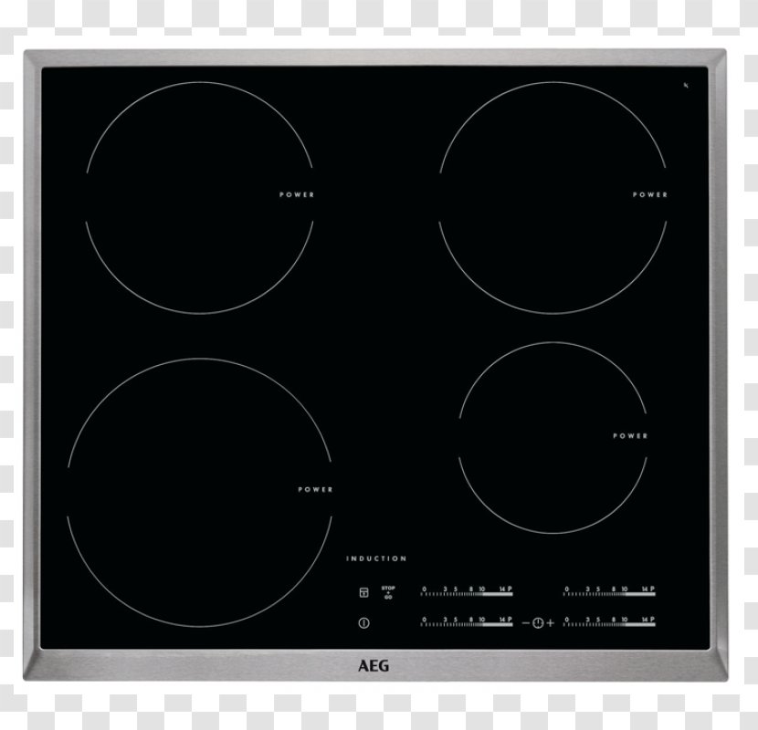 Induction Cooking Balay Electric Stove Ranges Cocina Vitrocerámica - Black And White - Kitchen Transparent PNG