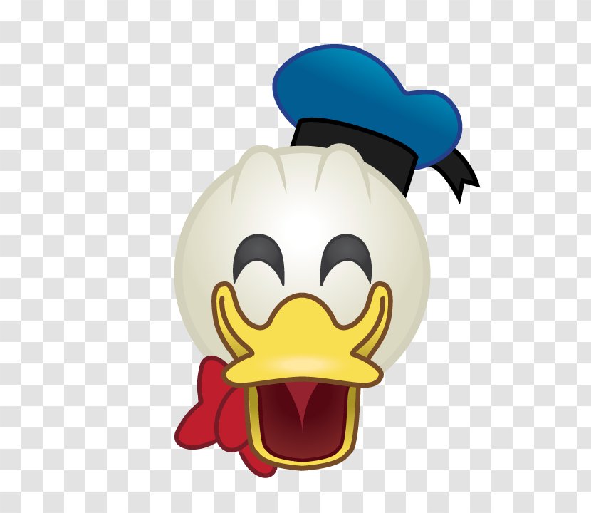 Donald Duck Emoji Rubber Emoticon Transparent PNG