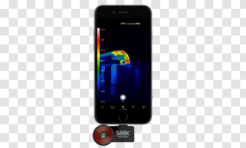 Smartphone Feature Phone Thermography Camera Transparent PNG