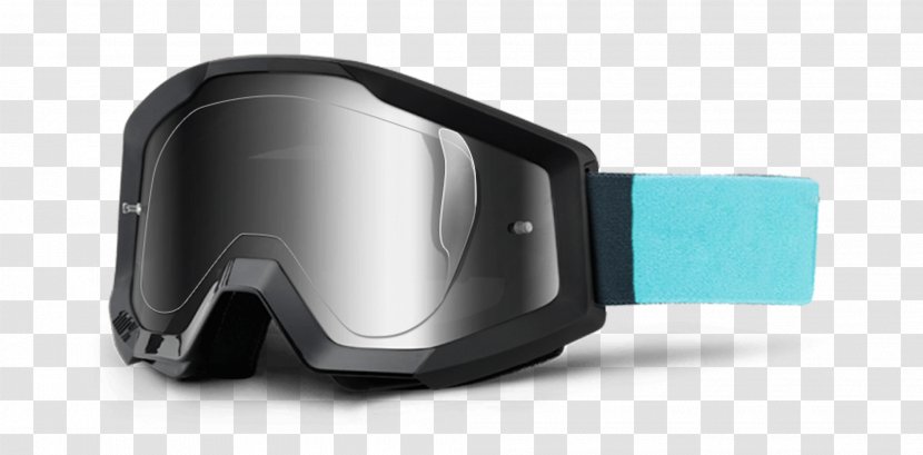 Goggles Mirror Lens Motorcycle Glasses - Enduro Transparent PNG