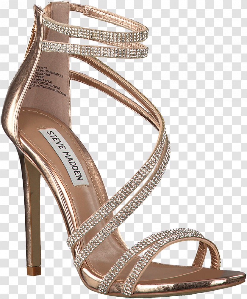 Sandal Steve Madden High-heeled Shoe Footwear Transparent PNG