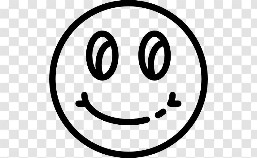 Smiley Emoticon Happiness - Line Art Transparent PNG