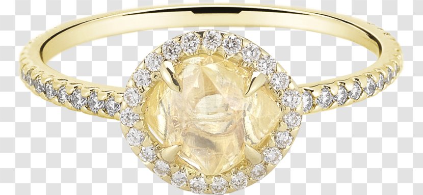 Diamond Engagement Ring Jewellery Wedding - Gemstone - Raw Transparent PNG