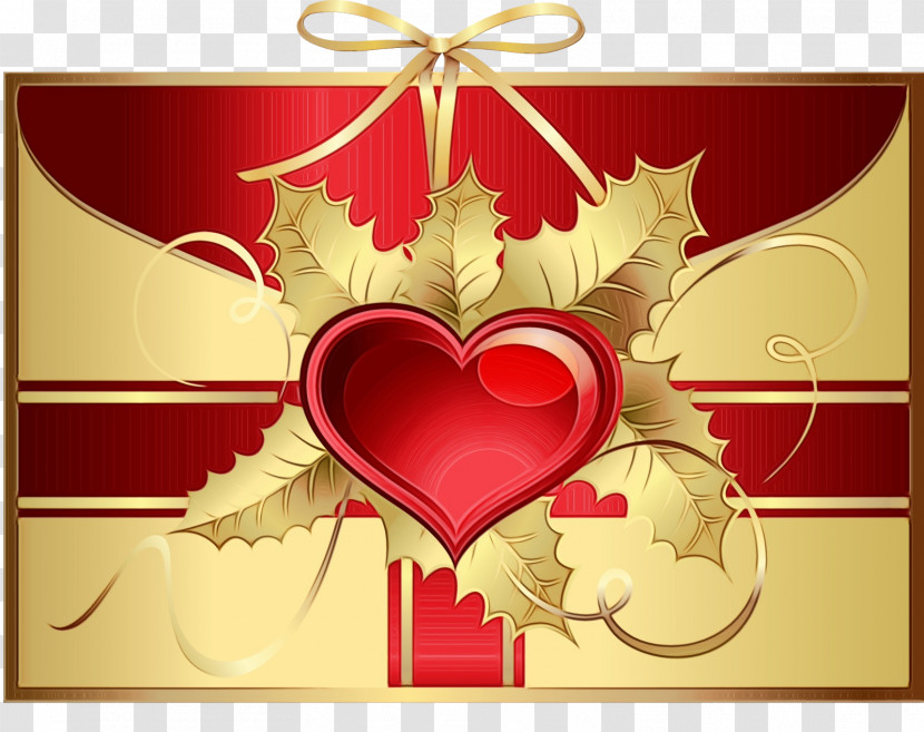 Heart Red Love Heart Ornament Transparent PNG