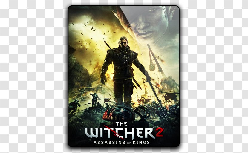 The Witcher 2: Assassins Of Kings Geralt Rivia 3: Wild Hunt Xbox 360 - Video Game - Film Transparent PNG