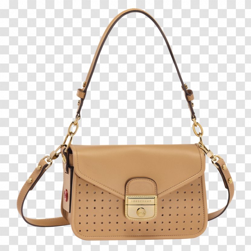 Longchamp Mademoiselle Medium Crossbody Handbag Penelope Leather Shoulder Tote - Le Pliage Mini Nylon - Bag Transparent PNG