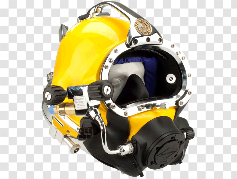 Diving Helmet Kirby Morgan Dive Systems Underwater Professional - Bicycles Equipment And Supplies Transparent PNG