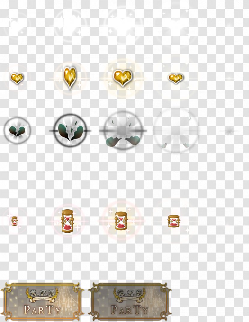 Mystic Messenger Hourglass Web Resource Sprite - Body Jewelry Transparent PNG