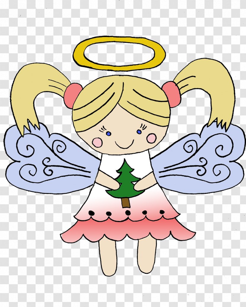 Christmas Angel Clip Art - Watercolor - HD Transparent PNG