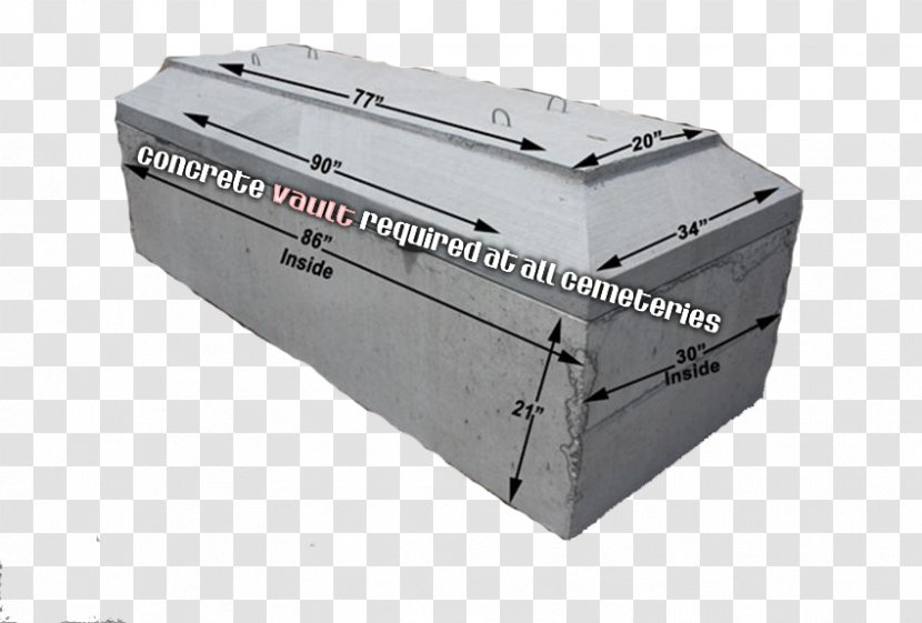 Burial Vault Cemetery Coffin Funeral - Fagenstrom Co Transparent PNG