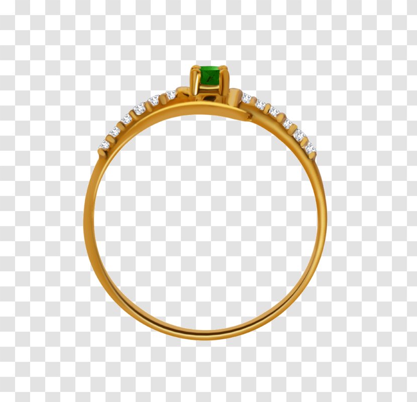 Emerald Bangle Body Jewellery Diamond Transparent PNG