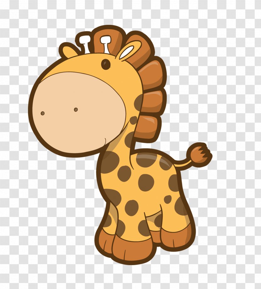 Baby Giraffes Cartoon Clip Art - Giraffidae - Giraffe Transparent PNG