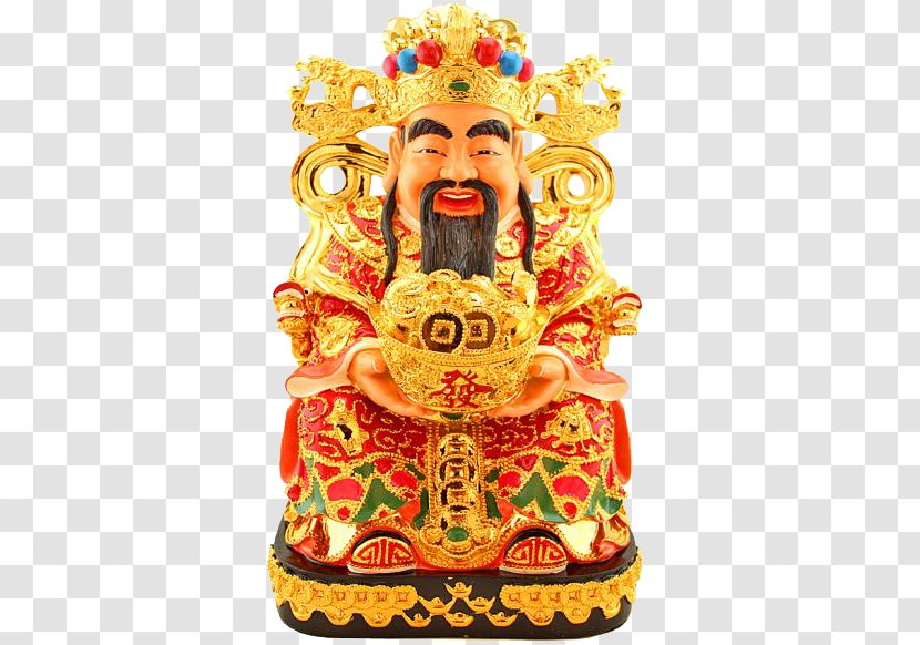Wealth God Statue - Seven Lucky Gods - Figure Of The Transparent PNG
