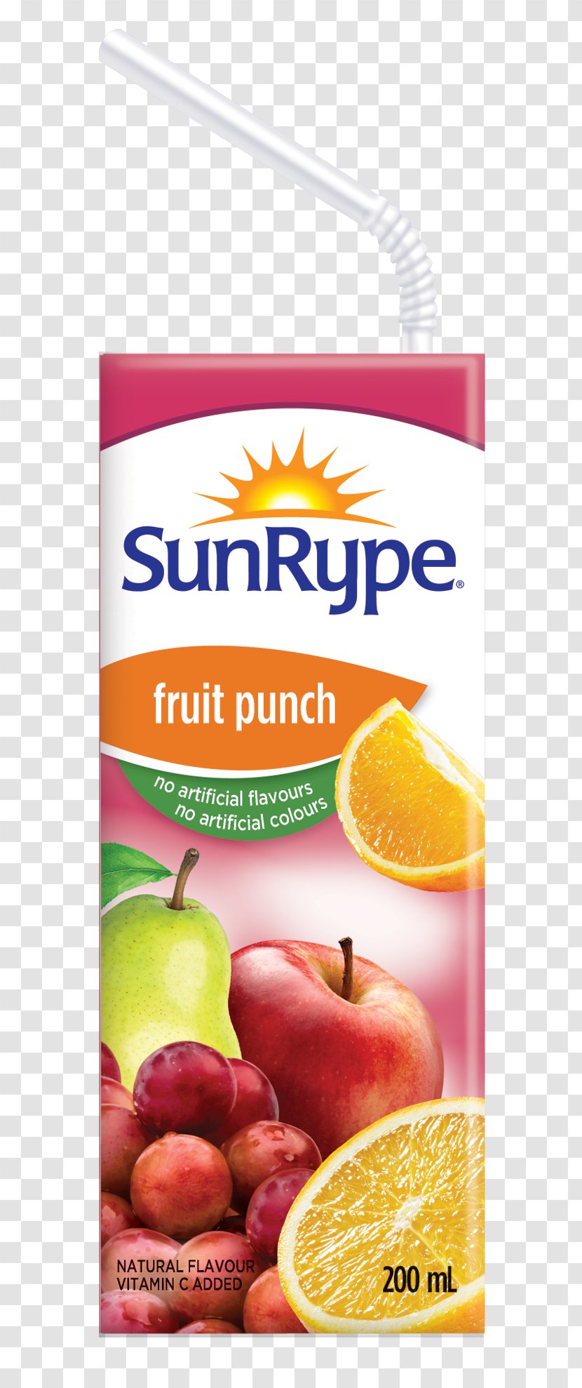 Sun-Rype Juice Food Iced Tea Vegetarian Cuisine - Sunrype - Fruit Cocktail Transparent PNG