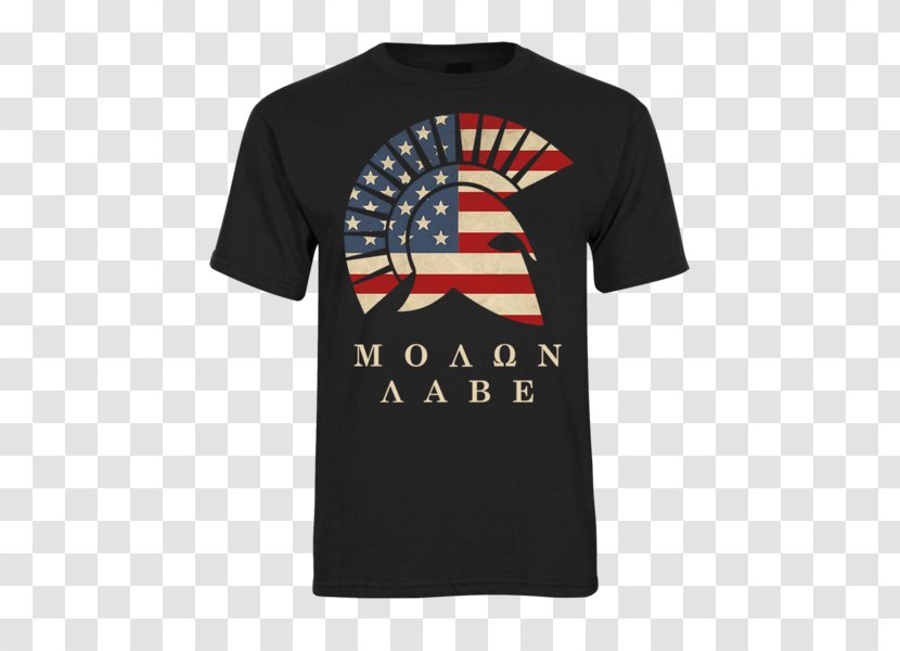 T-shirt Hoodie Gift Raglan Sleeve Clothing - T Shirt - Molon Labe Transparent PNG